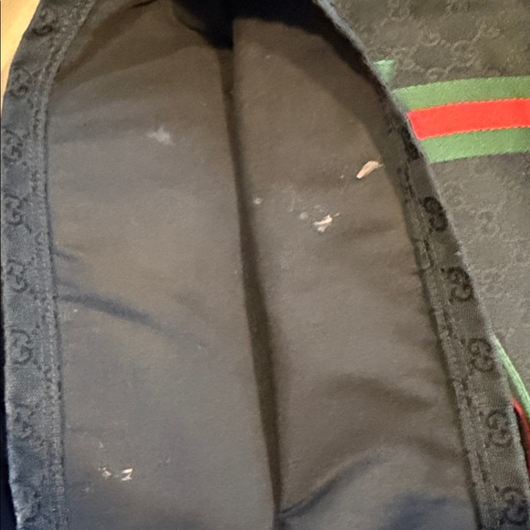 Gucci Black Tote with Red and Green Straps - Picture 12 of 12